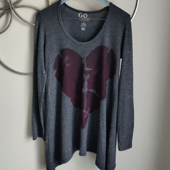 GO Couture heart tunic - Picture 1 of 7